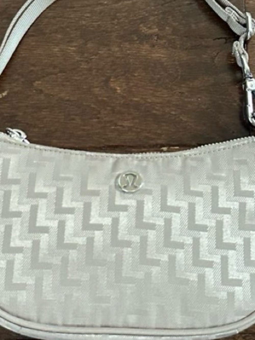 Lululemon Mini Shoulder Bag 1L City Essentials *L Monogram Jacquard-NWT - Picture 10 of 13